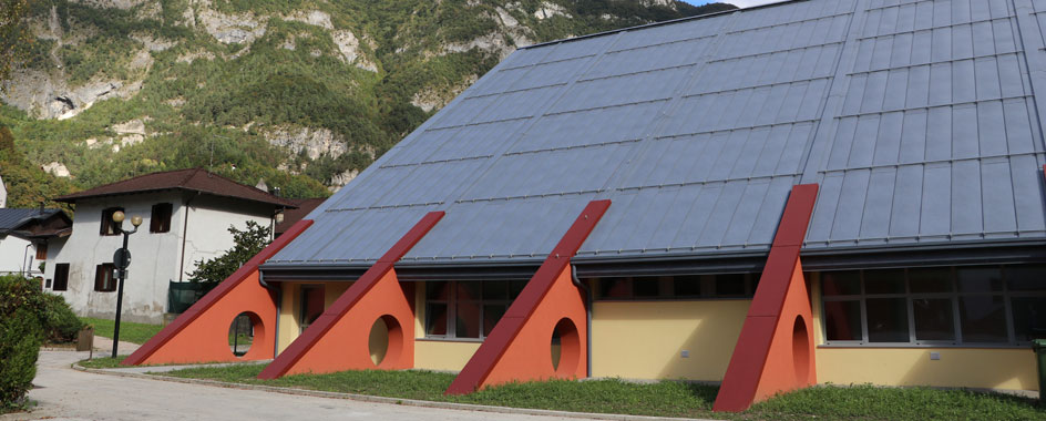 Applicazioni in copertura : doppia aggraffatura