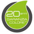 Garanzia 20 anni : colore